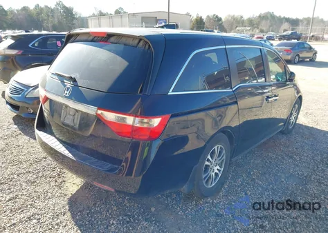 2012 Honda Odyssey Ex from USA, damaged, VIN 5FNRL5H44CB075678